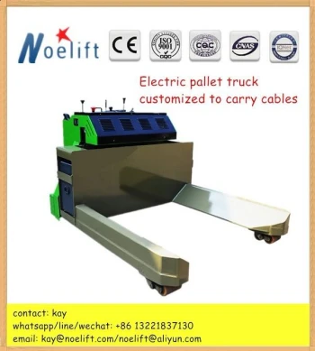 Transpalet elèctric rotllo de paper